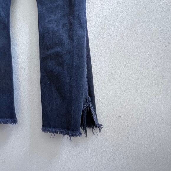 Abercrombie & Fitch Dark Blue Flare Jeans - Picture 7 of 10